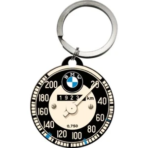 Nostalgic-Art - Keychain Keyring Ø 1.6 inch Stainless Steel - BMW Speedometer - Picture 1 of 5