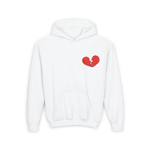 Felpa con cappuccio Heartbreak Youth felpa accogliente regali per adolescenti San Valentino 