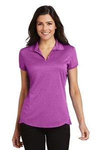Port Authority Ladies Trace Heather Polo L576 - Picture 1 of 15