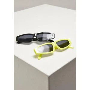 Urban Classics Sunglasses Lefkada 2-Pack Unisex Sunglasses UV400 Sun Protection - Picture 1 of 12