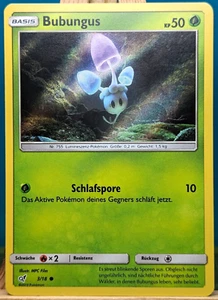 POKEMON - Maestro Detective Pikachu - Bubungus - 3/18 - HOLO - alemán - Imagen 1 de 1