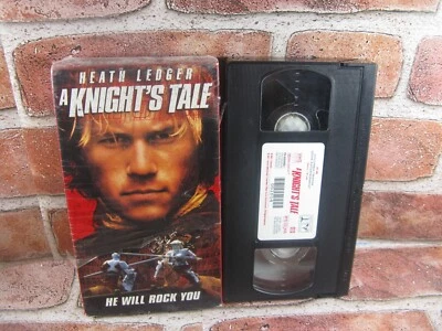 A Knight's Tale VHS VCR Video Tape Used Movie Heath Ledger Paul Bettany - Image 1 of 4