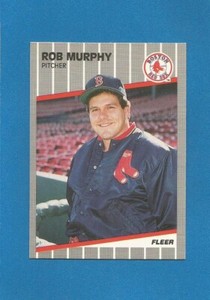 Rob Murphy 1989 Fleer Update MLB Baseball #U-10 (MINT) Boston Red Sox