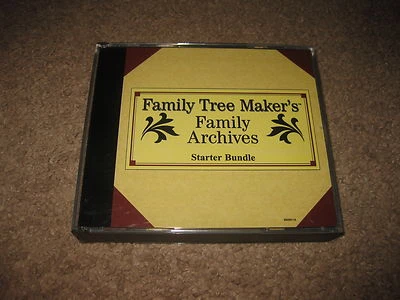 Family Tree Maker's Family Archives - Starter Bundle - PC CD-Rom - Image 1 of 2