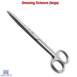 Surgical Dressing Scissors Large Dental Veterinary Medical Suturing Scissors CE - Picture 1 of 5