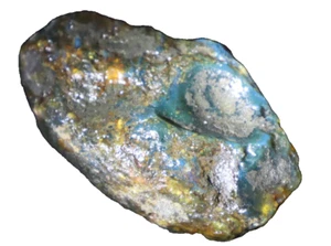 Exquisite Natural Dominican Clear Green Blue Amber Rough Specimen 93mm 84.3g - Picture 1 of 11