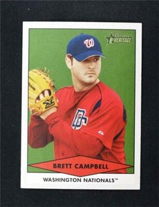 2007 Bowman Heritage Prospects #BHP3 Brett Campbell - NM-MT