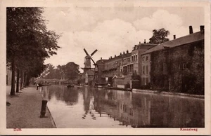 Netherlands Delft Kanaalweg Vintage Postcard B232 - Picture 1 of 2
