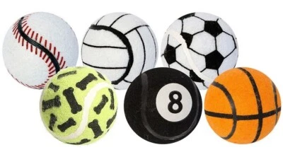 Pelotas de tenis deportivas Animal Planet, paquete de 6 (25424) FS Foto 1 de 4