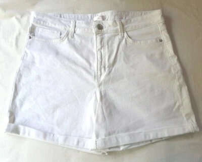 Lauren Conrad Women's Size 16 White High Rise  Stretch Denim Shorts - Image 1 of 4