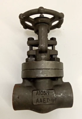 Bonney Forge HL 12-LE 1" Gate Valve Socketweld A105N Std Port #800 Bolted Bonnet - Image 1 of 4
