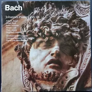 Bach - Johannes-Passion, ROTZSCH, AUGÉR, SCHREIER, Eterna, 3 LP Box, STEREO - Bild 1 von 5
