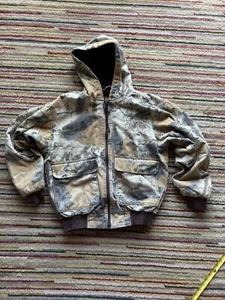 Vintage Cabelas Hunting Ghost River Camo Gorp Jacket Size Medium Boxy Fit - Picture 1 of 7