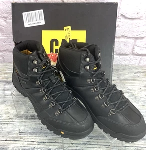 CAT SCHWELLE WP Waterproof SR Slip Resistant SOFT TOE Boot P74129 Black Gr. 13 - Bild 1 von 9