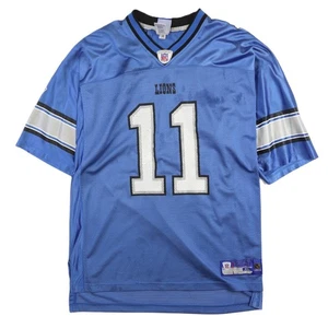 Maglia vintage Detroit Lions Roy Williams Reebok taglia XL NFL - Foto 1 di 15