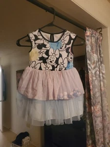 Pippa & Julie Disney Mickey Mouse Dress Pastel, Size 4T, Little Girl - Picture 1 of 4