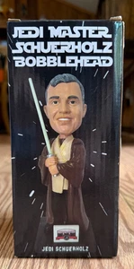 John Scheurholtz Atlanta Braves 2016 Star Wars Bobblehead SGA ~ NIB ~ ATL Jedi - Picture 1 of 4