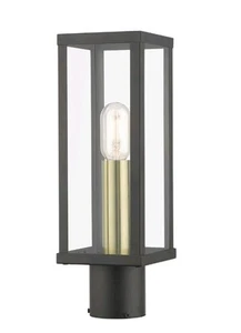 Livex Lighting 28034-07 Gaffney Post Light - Picture 1 of 7