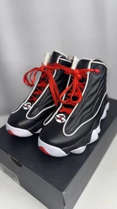 NIKE Jordan Pro Strong (PS) Black University Red White Sz 5Y Kids - Picture 1 of 8