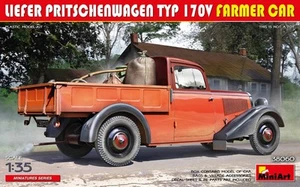 MIN38060 - Miniart 1:35 - Entrega tipo 170V vagón plataforma Farmer Car - Imagen 1 de 1