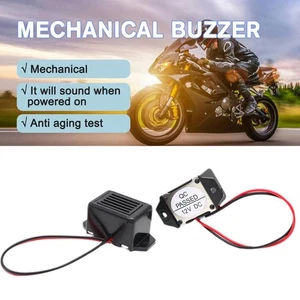 Auto KFZ PKW Licht Aus Warner Kontroll Summer Pieper 6/12V T5Y4 Kabel LJF45 V9L4 - Picture 1 of 9