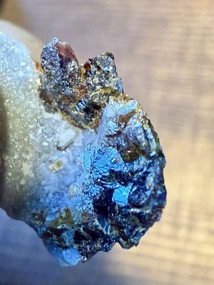 ¡¡Rara esfalerita dorada de Tennessee!! 3x ¡¡La dispersión de un diamante!! 🔥 Foto 1 de 4