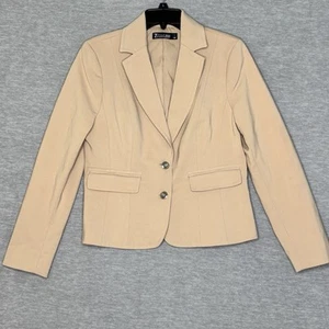 NY&C 7th Ave 2 Button Jacket/ Blazer, Tan, Size 8 MSRP $89.95 - Picture 1 of 15