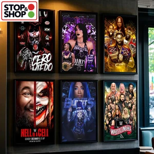 1Pc Cool W-Wwe Poster Paper Print Home Bedroom Entrance Bar Cafe Art Painting De - Picture 1 of 17