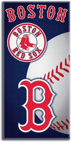 Boston Red Sox MLB Beach Bath Towel Baseball Cover