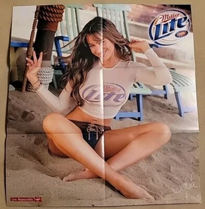RARE 2003 Sports Illustrated Miller Lite SOFIA VERGARA Fold Out Poster 20”x22” - Picture 1 of 9