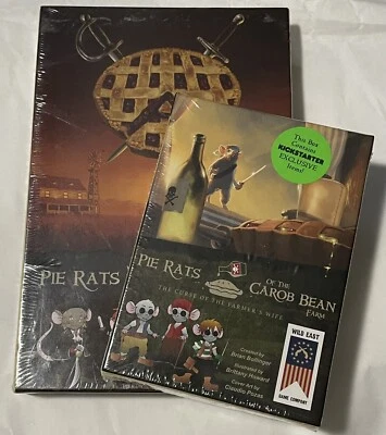 NEW Wild East Games Pie Rats of the Carob Bean Farm Card Game and Expansion - Image 1 of 4