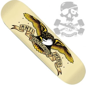 ANTI HERO - Classic Eagle - Skateboard Deck - 8.62"  Wide - Cream - Picture 1 of 3