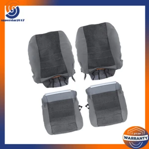 Driver and Passenger Side Gray Seat Covers Set For 2013-2018 Ram 1500 2500 3500 - Picture 1 of 13