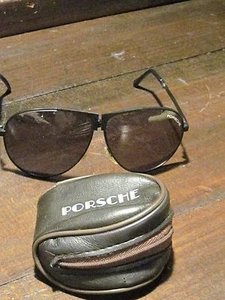 Porsche sunglasses vintage aviators fold up with case - Picture 1 of 1