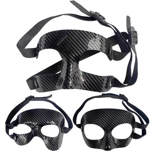 Sports Nose Guard Baseball Face Guards for Broken Nose Black Basketball Mask - Picture 1 of 14