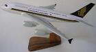 Airbus A-380 Singapore A380 Airplane Desktop Kiln Dried Wood Model Large New