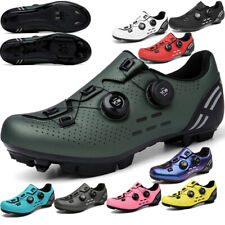 MTB Cycling Shoes Carbon Fiber Men Cleats Road Bike Boots Speed Sneaker Mountain