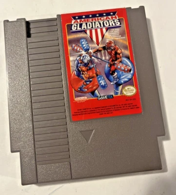 Cartucho American Gladiators (NES, Nintendo, Sports, 1993) somente - Imagem 1 de 4