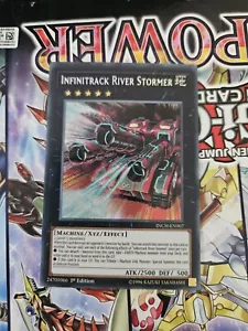 Yu-Gi-Oh! TCG Infinitrack River Stormer Infinity Chasers INCH-EN007 1st Edition - Picture 1 of 2
