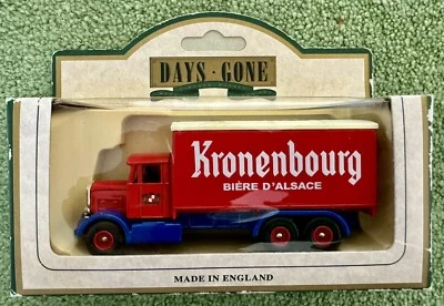LLEDO DAYS GONE VINTAGE MODEL UK MADE 44014 1937 SCAMMELL 6-WHEELER KRONENBOURG - Image 1 of 4