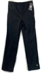 Spyder Youth 18 20 Momentum Black Fleece Pants Active Comfort New With Tags - Picture 1 of 4