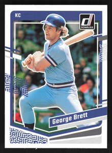 2023 Panini Donruss #185 George Brett 6-Card Base COLLECTOR LOT 