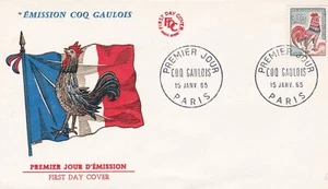 FRANCE 1965 FDC COQ GAULOIS YT 1331A - Picture 1 of 1