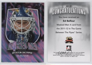 2011 ITG Between the Pipes Men 4 Silver 14-15 Ultimate Vault /5 Ed Belfour HOF