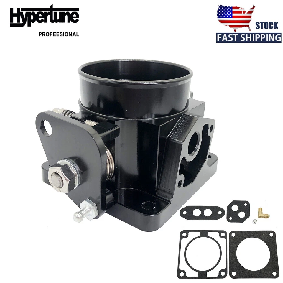 High Performance 75mm Throttle Body for Ford Mustang GT Cobra LX 5.0 SL 86-93 - Image 1 of 4