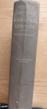 RARE VINTAGE BOOK! Ploetz' Epitome of Universal History 1911 ed Ancient Medieval