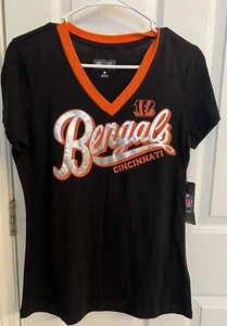 Cincinnati Bengals Woman's t-shirt new with tags size M - Picture 1 of 7