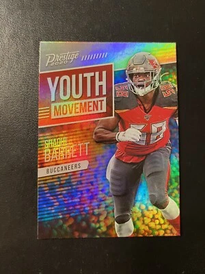 2020 Panini Prestige #YM-SB Shaquil Barrett Youth Movement - Image 1 of 2