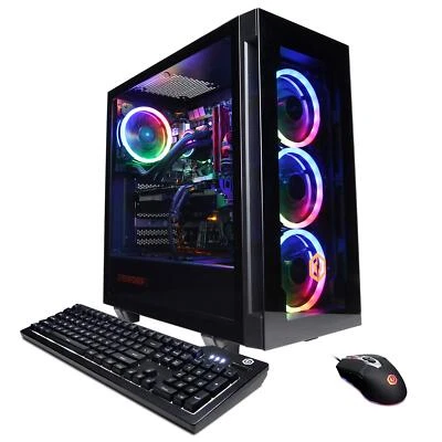 CyberpowerPC Gamer Supreme Liquid Cool Gaming PC AMD Ryzen 7 3800X 3.9GHz - Image 1 of 4