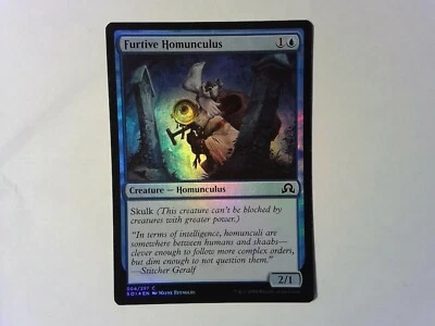 Foil Furtive Homunculus  Shadows over Innistrad - Magic the Gathering - Blue - Image 1 of 2
